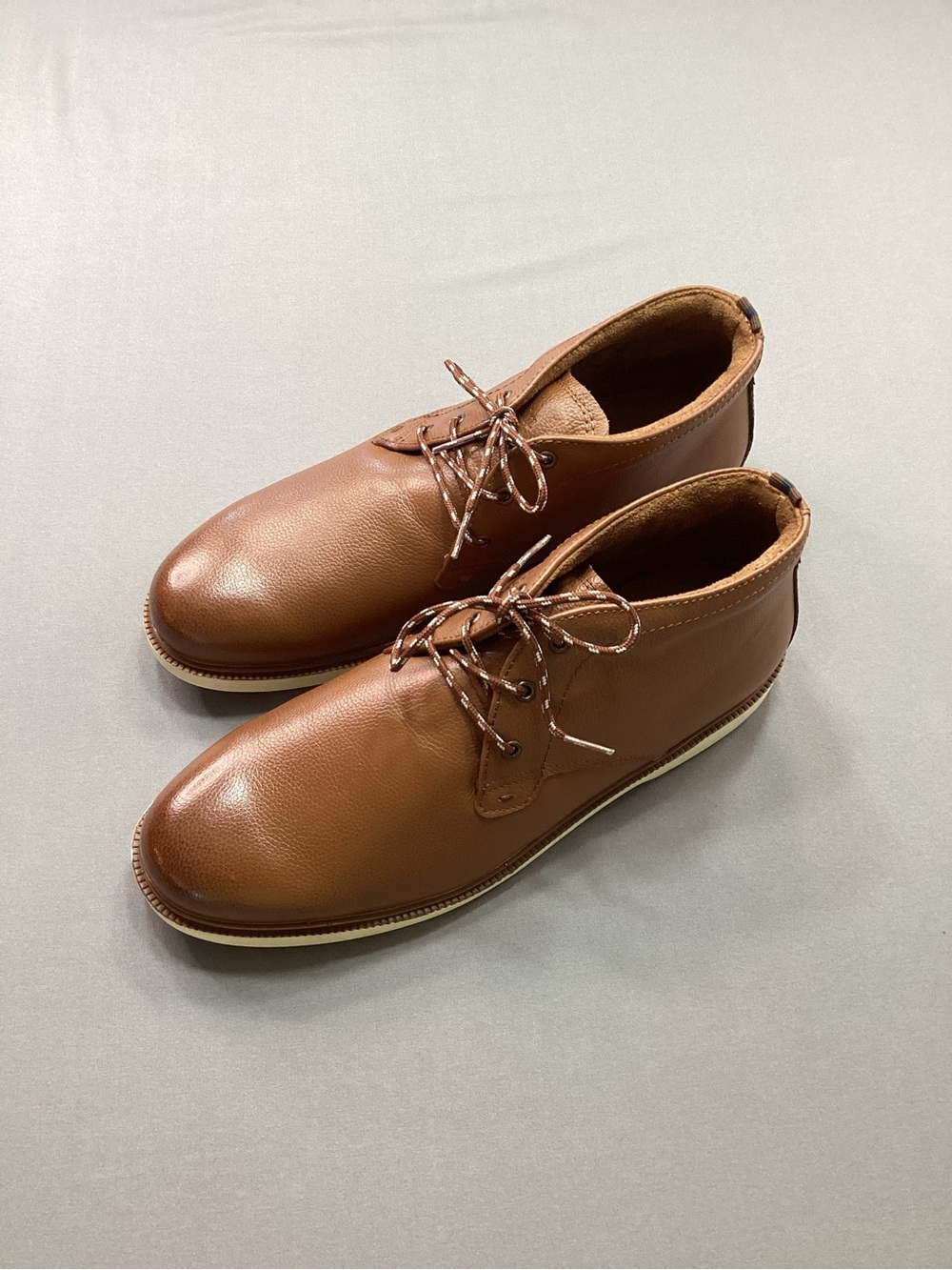 Florsheim Boys Supacush Jr Brown Leather Chukka Boots Sz 7M NEW Casual 16632-221